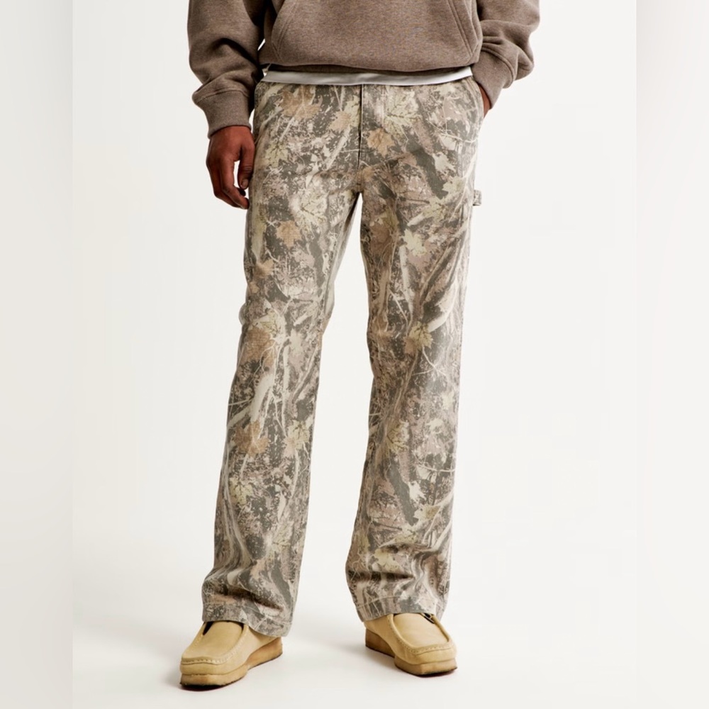 ABERCROMBIE BAGGY WORKWEAR PANT CAMO